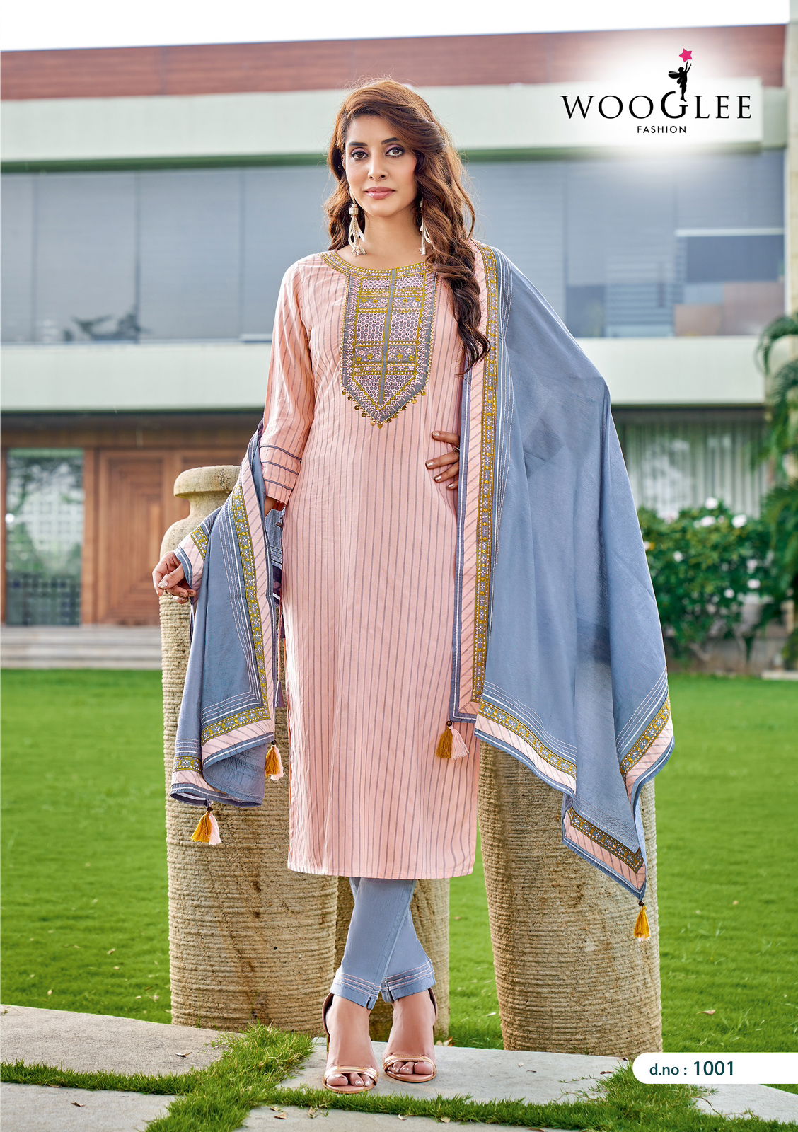 Avantika By Wooglee 1001-1006 Readymade Salwar Suits Catalog